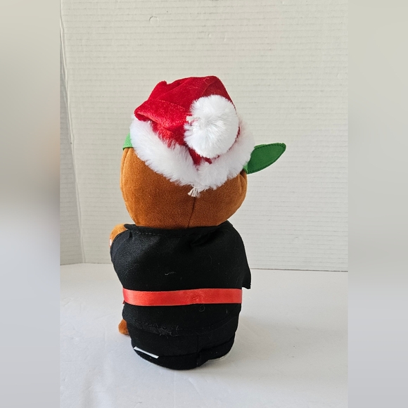 Gemmy Gingerbread Santa Christmas Animated Figure Ninja Kung Fu‎ - Picture 4 of 7